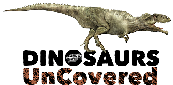 Dinosaurs Uncovered Giganotosaurus illustration